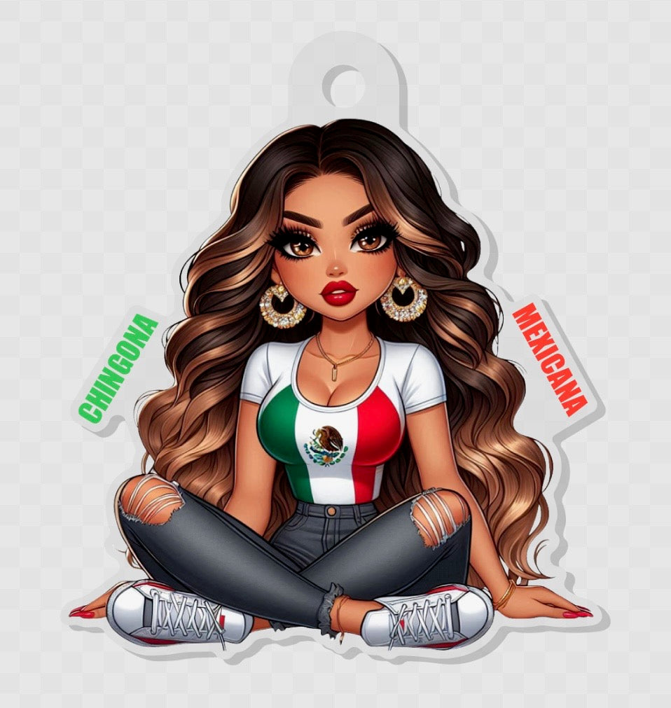 Mexicana Keychain