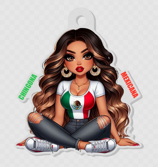 Mexicana Keychain