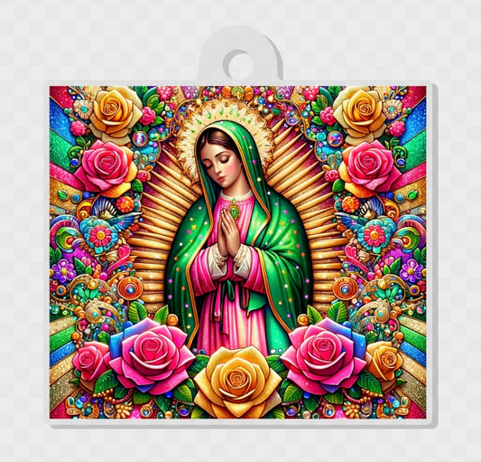 Virgen de Guadalupe Keychain