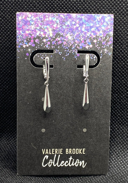 Silver Drop Earrings