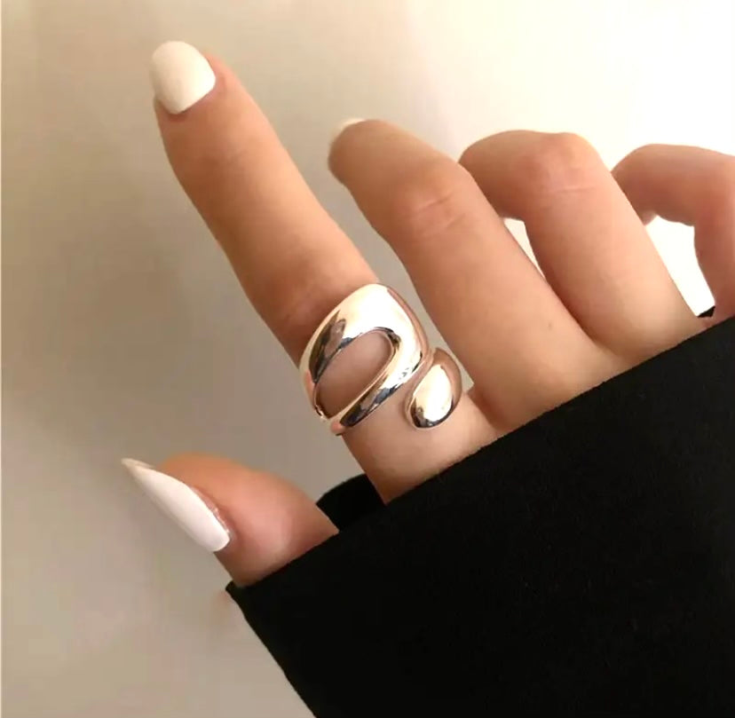 Silver Wrap Ring